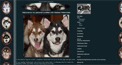 Desktop Screenshot of alaskanmalamutes.us